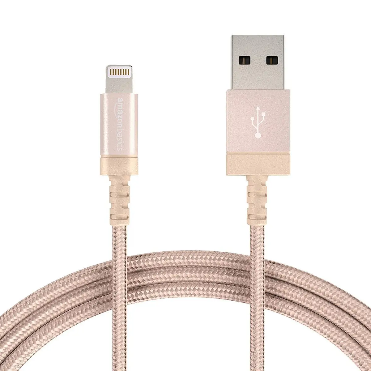 Pebble Nylon Braided Usb A To Lightning Cable - Apple Mfi Certified (1-Meter) Pnml10 1