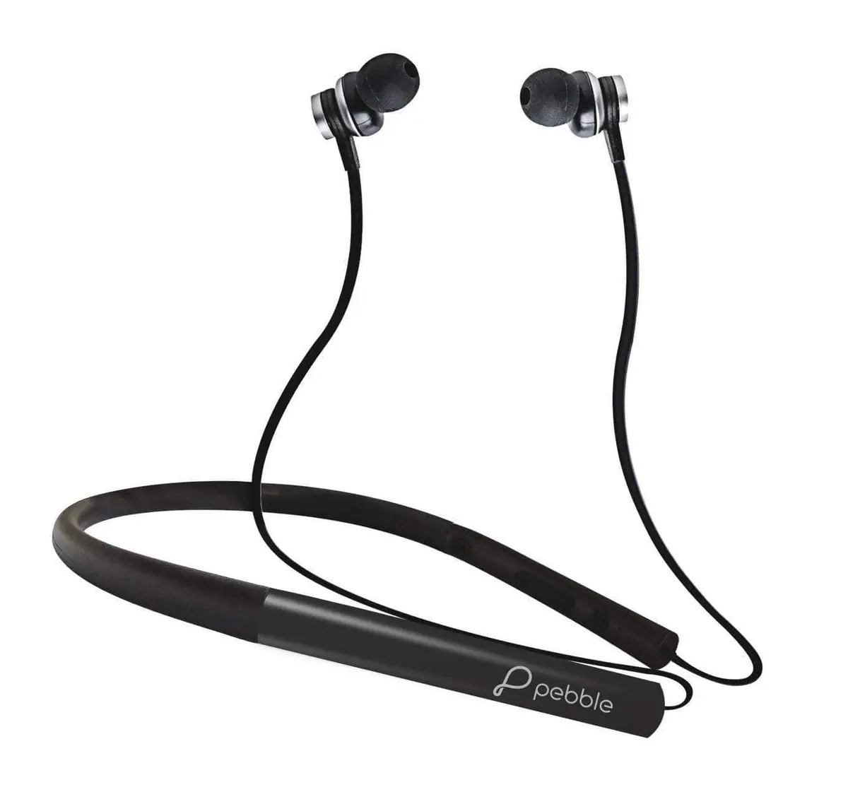 Pebble Halo Wireless Bluetooth Neckband With Deep Bass Sound. 1