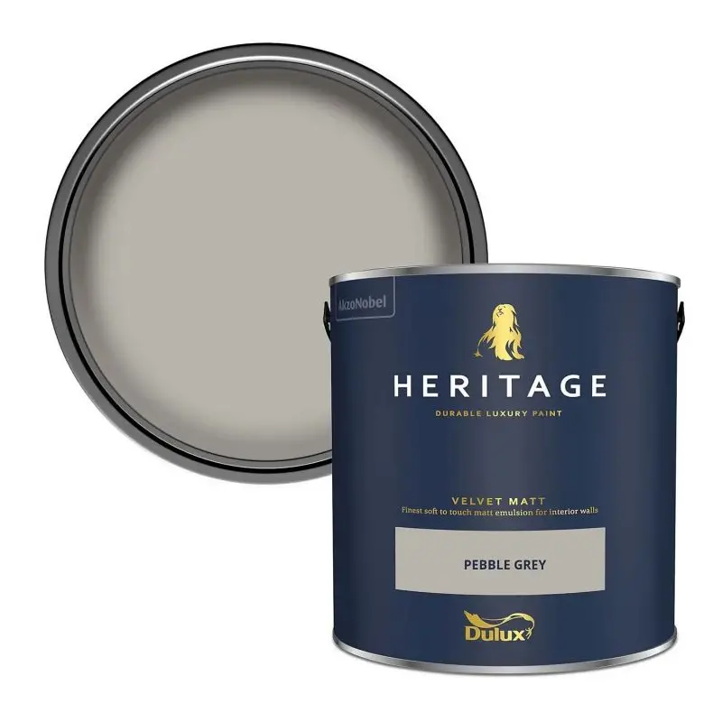 Dulux Heritage Pebble Grey - Matt Emulsion 2