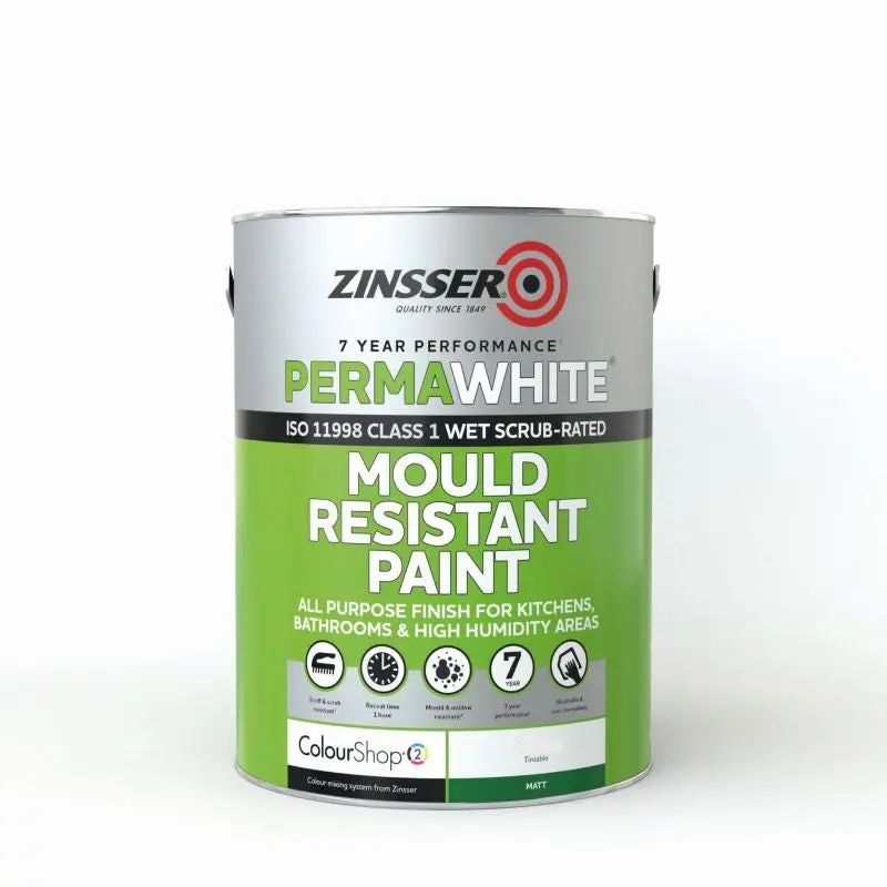 Zinsser Perma-White Tinted Colour Match - Matt 1