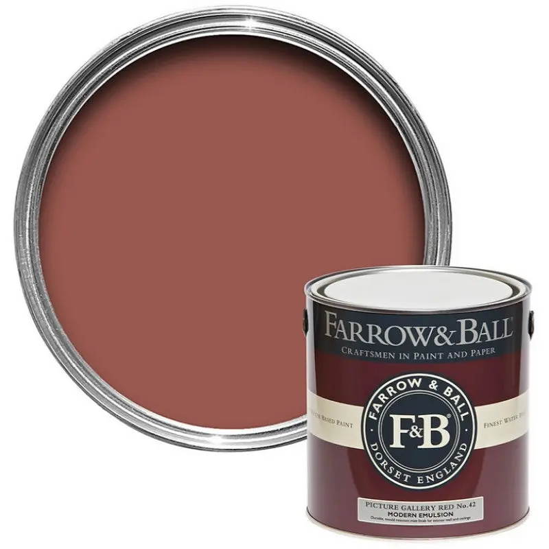 Farrow & Ball - Picture Gallery Red No.42 11