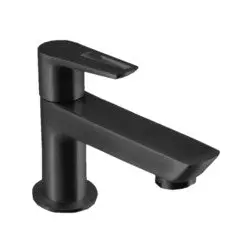 Parryware Pillar Cock Shiny Black 1