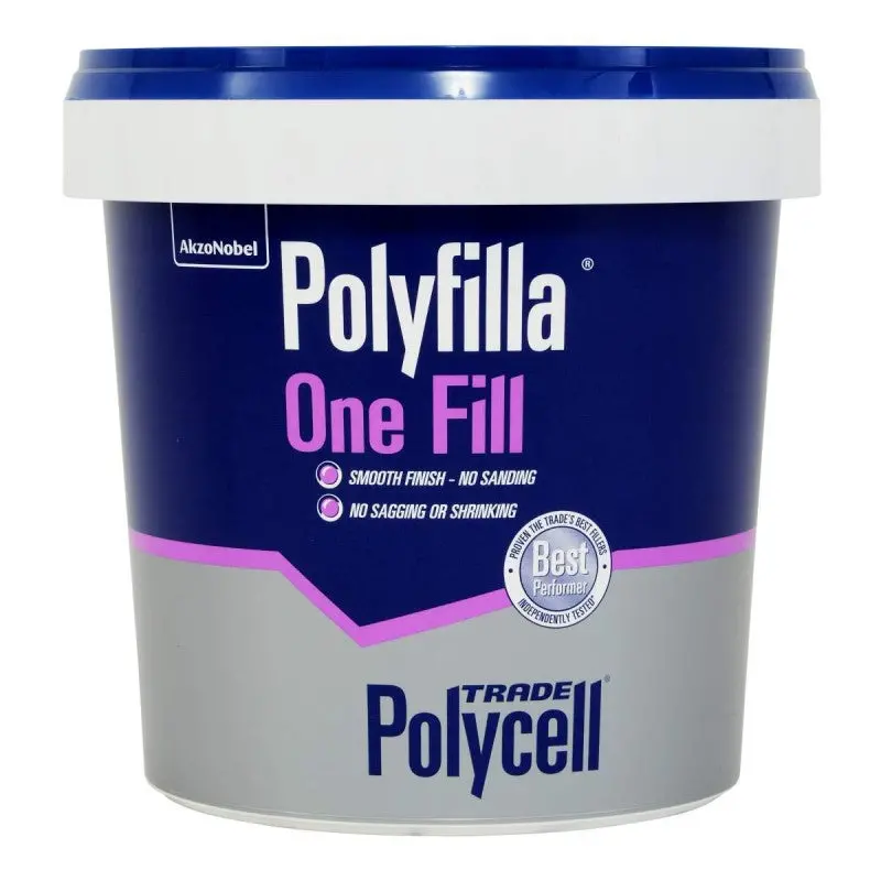 Polycell Trade Polyfilla One Fill - White 1