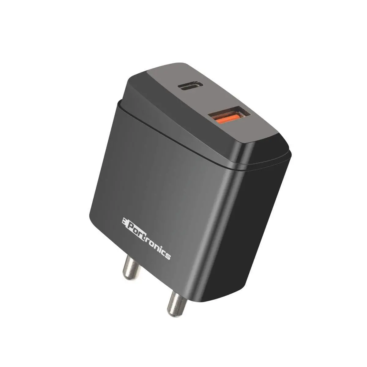 Portronics Adapto 22 Quick Charger Usb Wall Adapter With Single 3.0A Quick Charging Usb Port 1