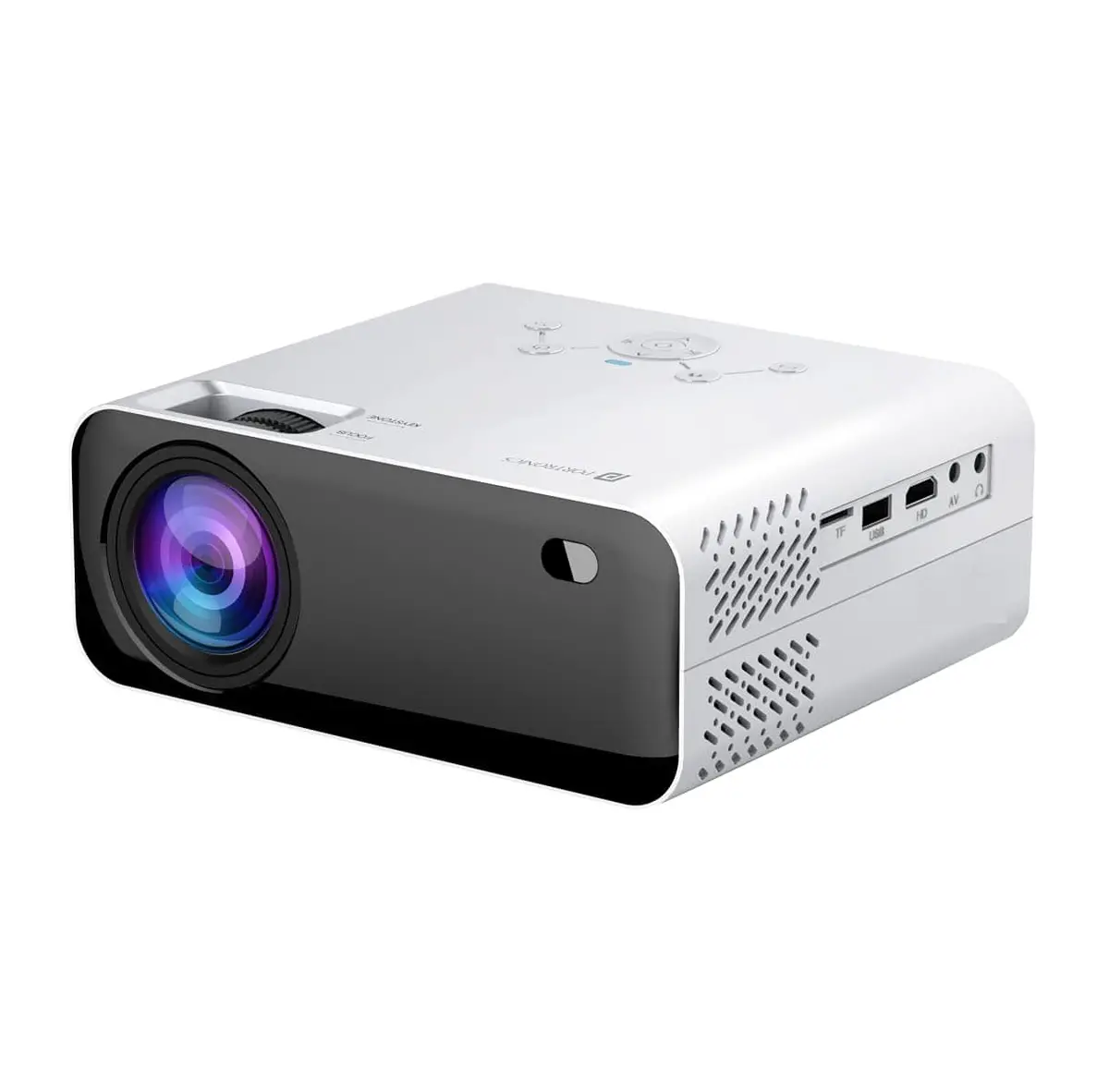 Portronics Beem 200 Plus Multimedia Led Projector With Wifi 200 Lumens Android/Ios Mirroring With 4W Inbuilt Speakers 1