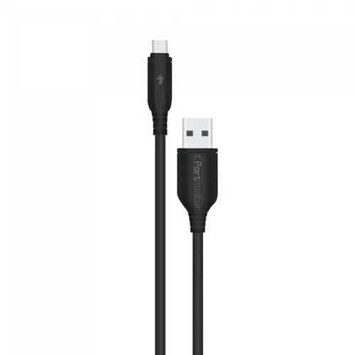Portronics Por 1002 Konnect Core Mini 25Cm Long 8 Pin Usb Cable 1