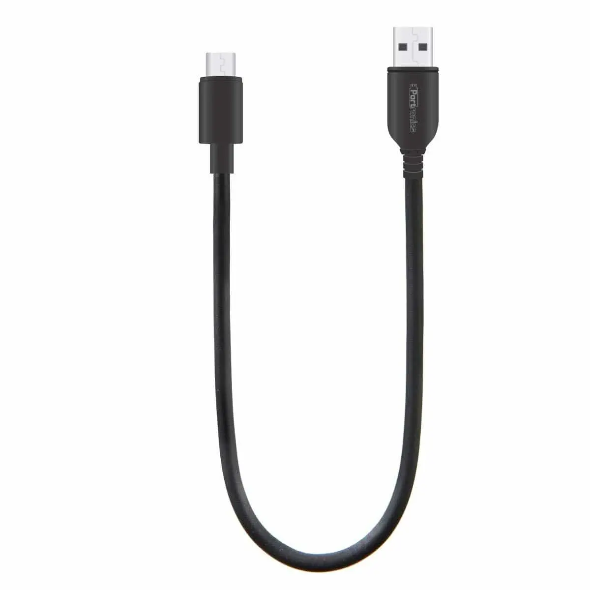 Portronics Konnect Core Mini 25Cm Long Micro Usb Cable With Charge Function For Micro Usb Devices 1