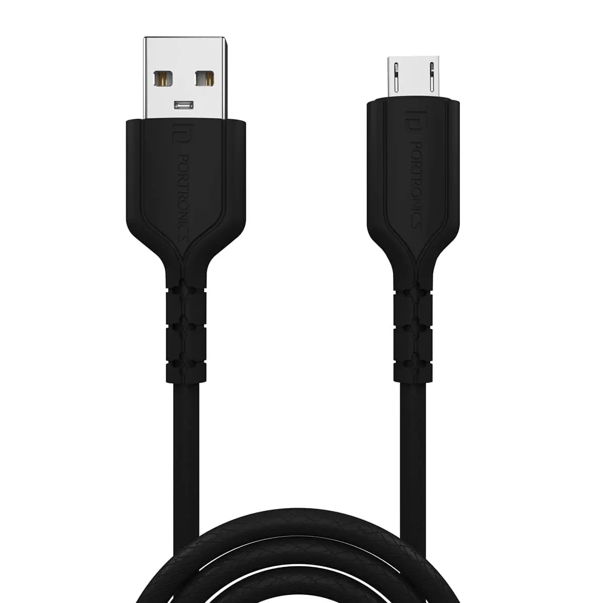 Portronics Por-654 Konnect Core 1M Micro Usb Cable With Charge & Sync Function 1