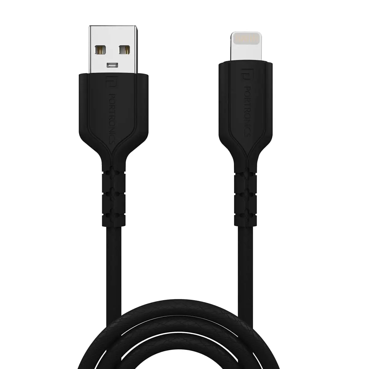 Portronics Por-655 Konnect Core 1M Lightning Cable With Charge & Sync Function 1
