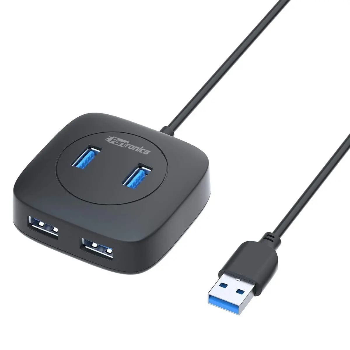Portronics Mport 4A Por-1159 4-Port Usb Hub High Speed 1