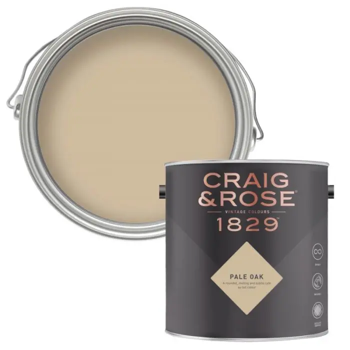 Craig & Rose 1829 Paint - Pale Oak 1