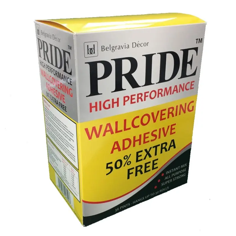 Pride High Performance Wallpaper Adhesive Box (Trade Pack) 1