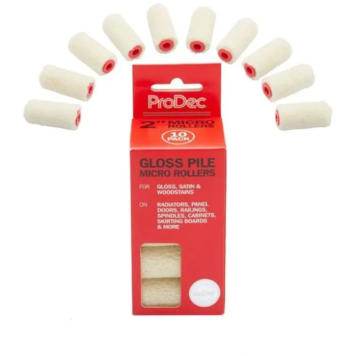 Prodec Gloss Pile 2" Micro Rollers (10 Pack) 1