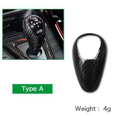Dynacarbon™️ Carbon Fiber Gear Knob Cover Trim 1