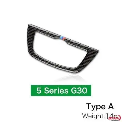 Dynacarbon™️ Carbon Fiber Headlight Switch Trim For Bmw 5 Series G30 528I 530I 540I 1