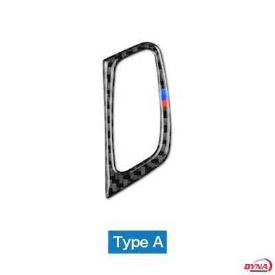 Dynacarbon™️ Carbon Fiber Lhd Ignition Trim Overlay For Bmw E70 X5 E71 X6 2008-2013 1