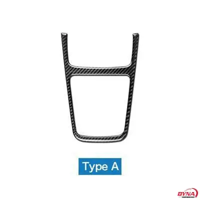 Dynacarbon™️ Carbon Fiber Center Console Panel Trim Overlay For Mercedes Benz A Class Cla Gla 2013-2018 1
