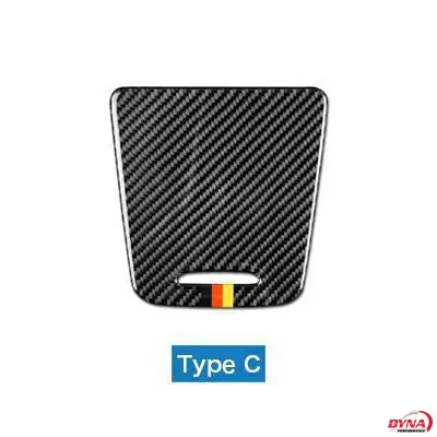 Dynacarbon™️ Carbon Fiber Center Console Panel Trim Overlay For Mercedes Benz A Class Cla Gla 2013-2018 3