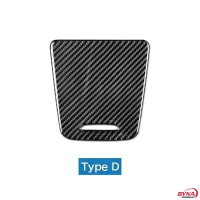 Dynacarbon™️ Carbon Fiber Center Console Panel Trim Overlay For Mercedes Benz A Class Cla Gla 2013-2018 4