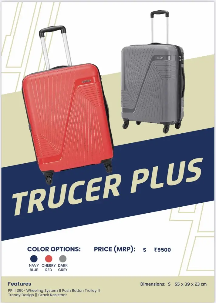 Safari Trucer Plus 55 Small Trolley 1