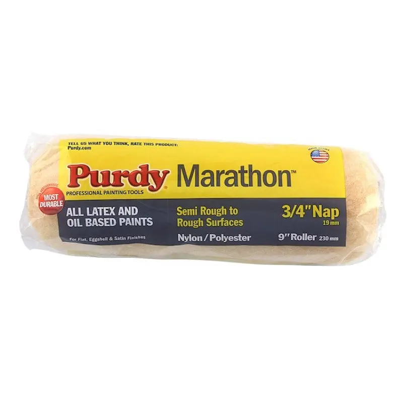 Purdy Professional Marathon Roller Sleeve 9" (3/4" Nap) 1
