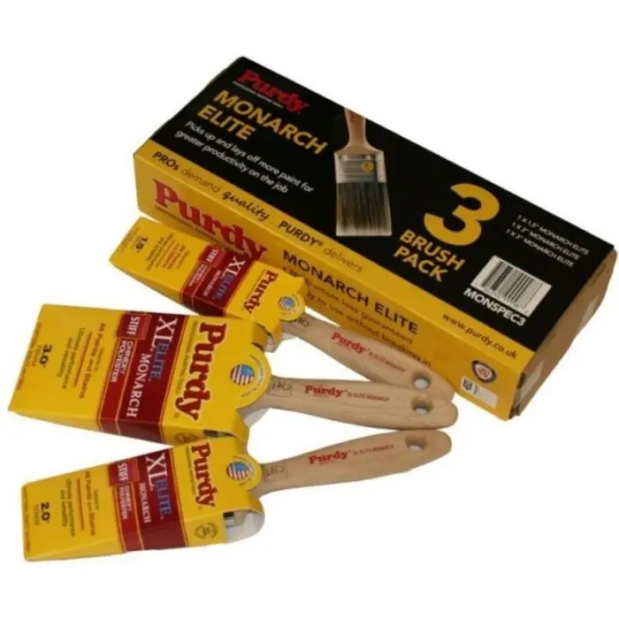 Purdy Monarch Elite Brush Set 3 Pack (Monspec3) 1
