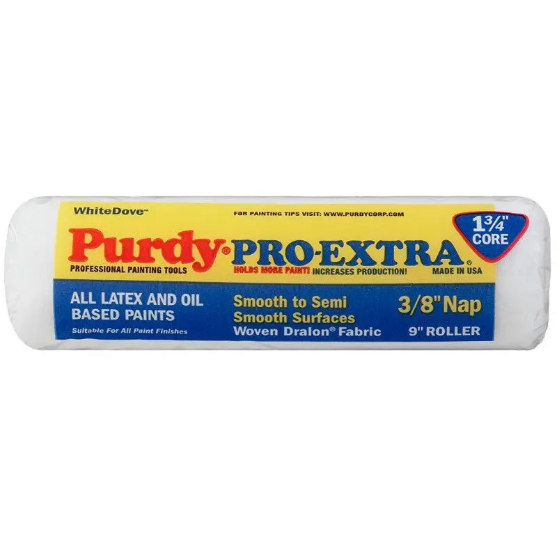 Purdy Pro Extra White Dove 9" Roller Sleeve 1