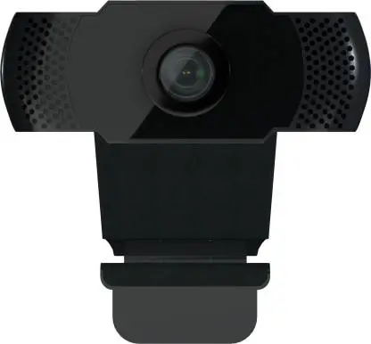 Quantum Qhm 990 Pc/Mac/Laptop Full Hd 1080 Pixels 30 Fps Web Camera With Noise Cancelling Built-In Mic Webcam  (Black) 1