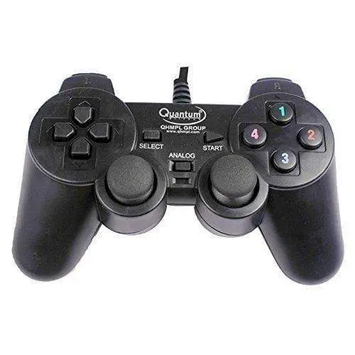 Quantum Qhm7468-2V 2.0 Pc Game Pad Controller (Black) 1