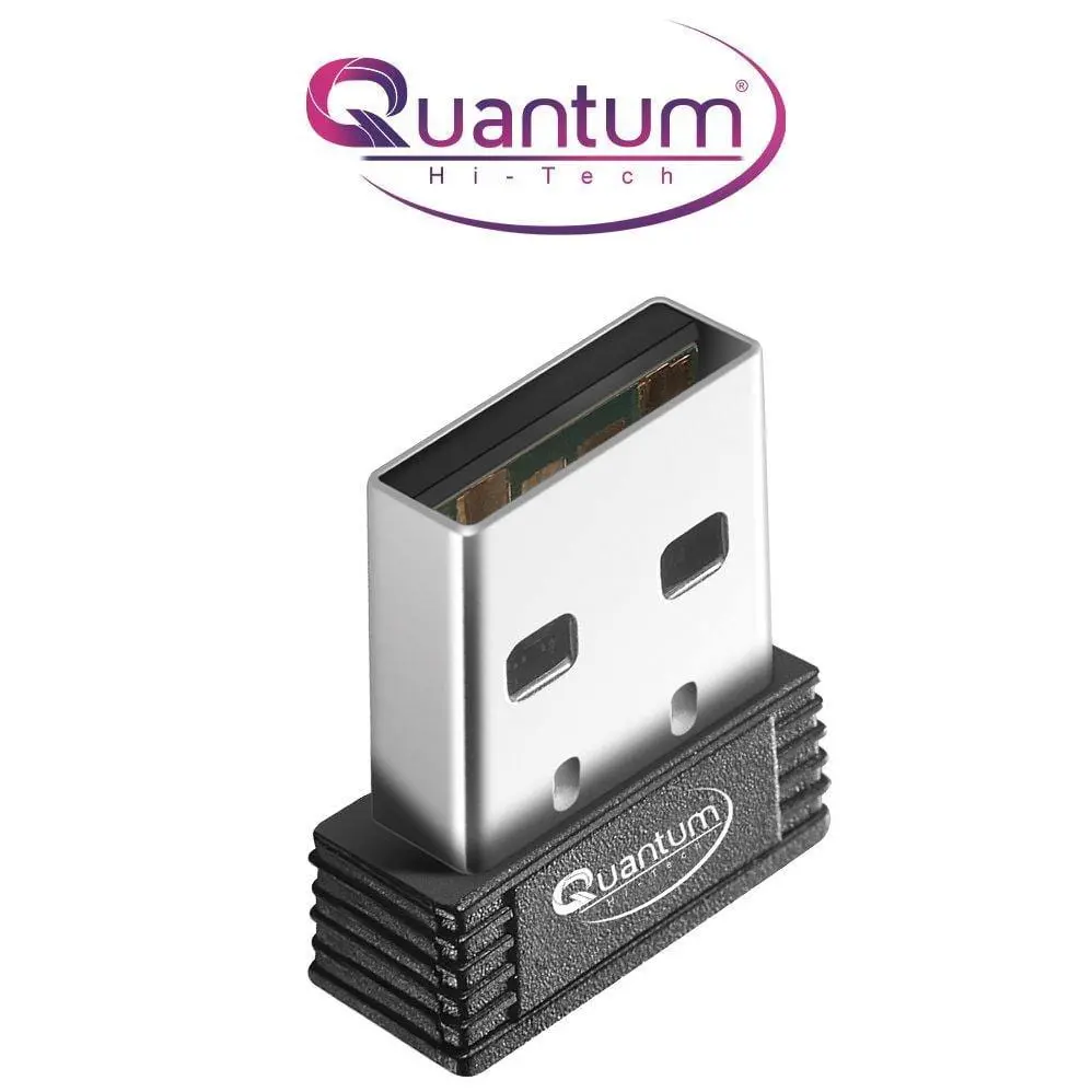 Quantum Qhm300 Universal Usb Wifi Adapter For Laptop 300Mbps 2