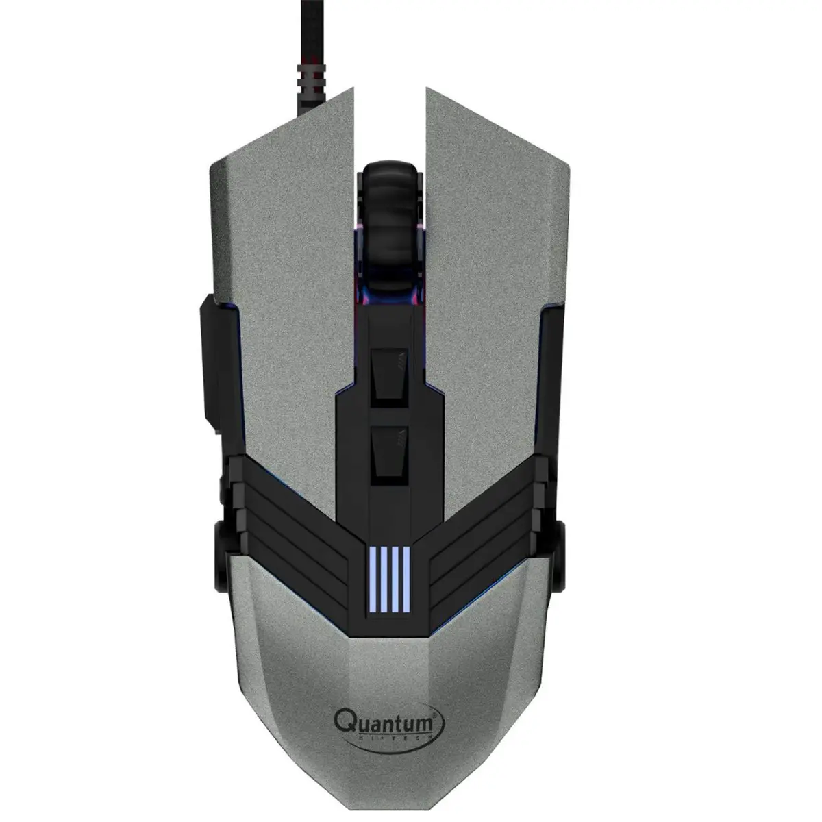 Quantum Snype 1.0 3200 Dpi Wired Usb Gaming Mouse With 7 Programmable Keys, Adjustable Weights & Nylon Braided Cable 1