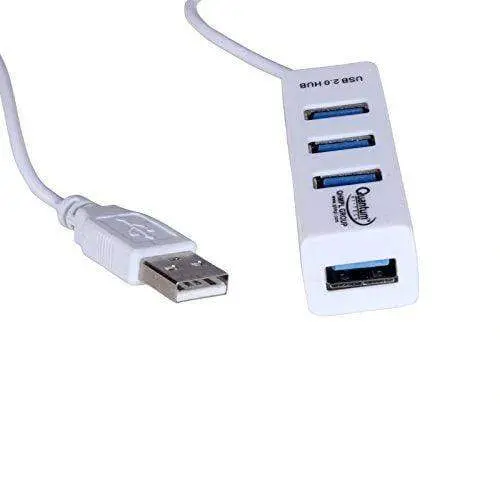 Quantum 4 Port Usb Hub Color May Vary (Black Or White) 1