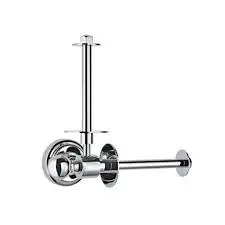 Jaquar Queen Toilet Roll Holder Twin Type Aqn-Chr-7755 1