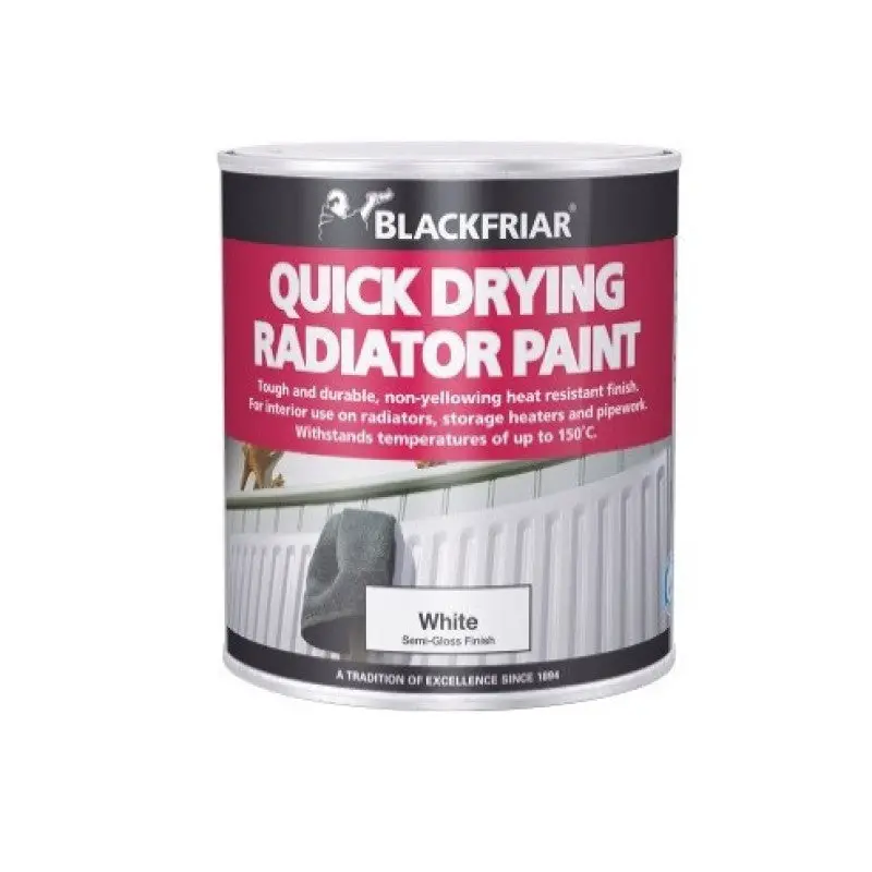 Blackfriar Quick Drying Radiator Paint - Semi-Gloss Finish 1