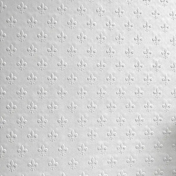 Anaglypta Original Tudor Textured Wallpaper White Sample 1
