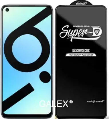 Dealsplant Premium Quality Super D Full Temper Glass For Realme 6I 1