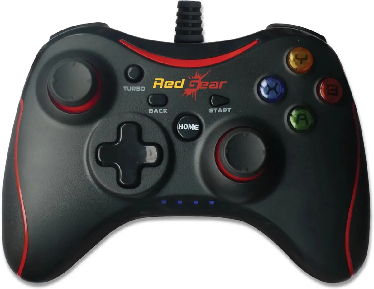 Redgear Pro Series (Wired) Gamepad  (Black, For Pc) 1