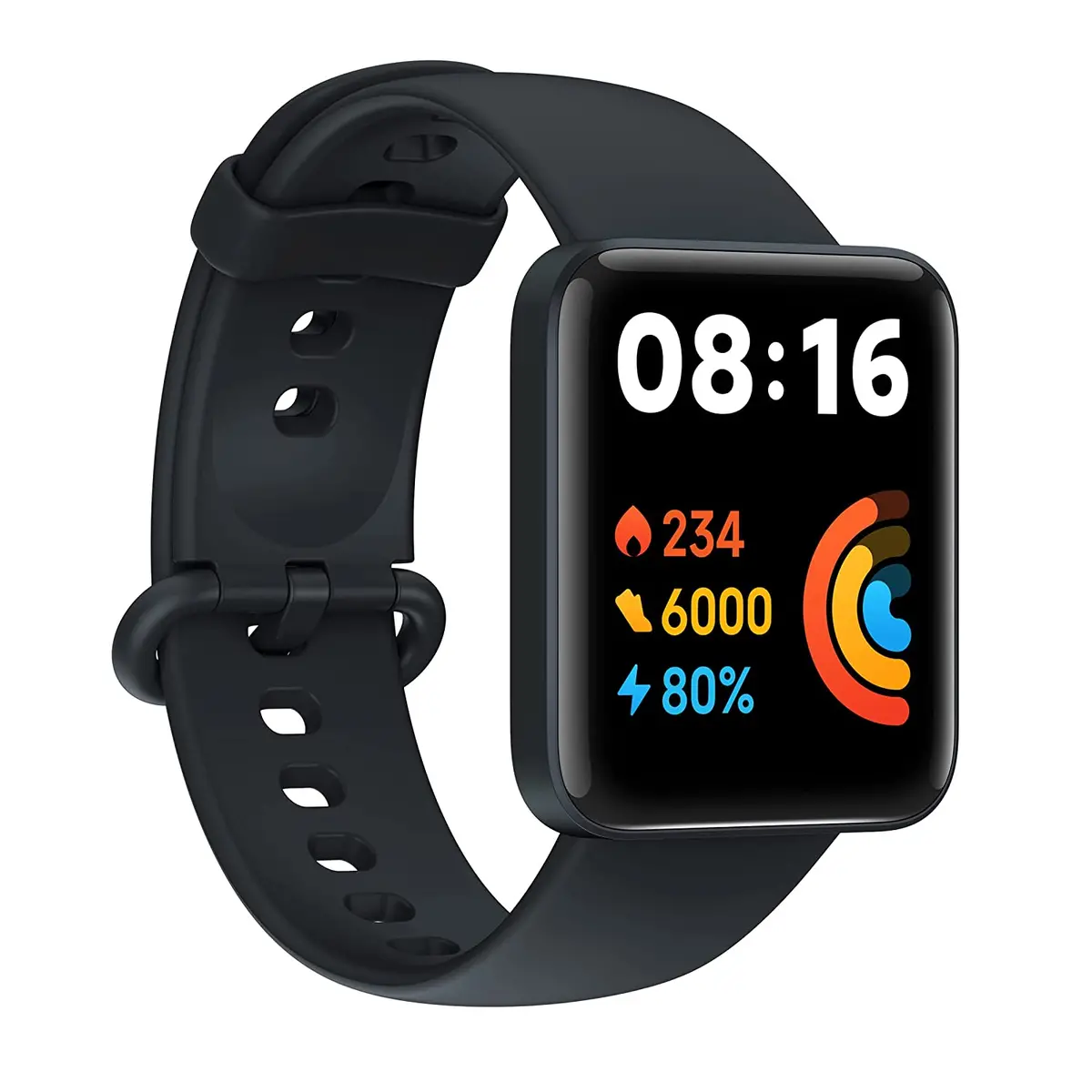 Redmi Watch 2 Lite - 3.94 Cm Large Hd Edge Display, Multi-System Standalone Gps, Continuous Spo2, Stress & Sleep Monitoring, 24X7 Hr, 5Atm, 120+ Watch Faces, 100+ Sports Modes, Women’S Health, Black 1