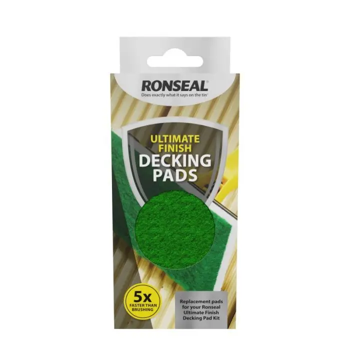 Ronseal Ultimate Finish Decking Applicator Refill Pads 1