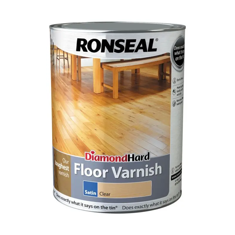 Ronseal Diamond Hard Floor Varnish - Clear 2
