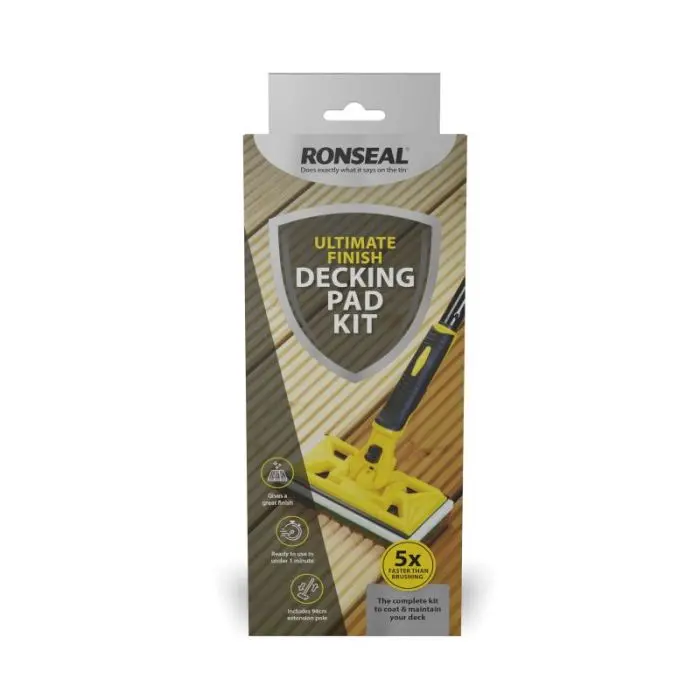 Ronseal Ultimate Finish Decking Pad Kit 1
