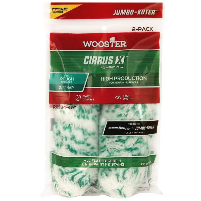 Wooster Jumbo-Koter Cirrus X 4 1/2" Mini Rollers 1