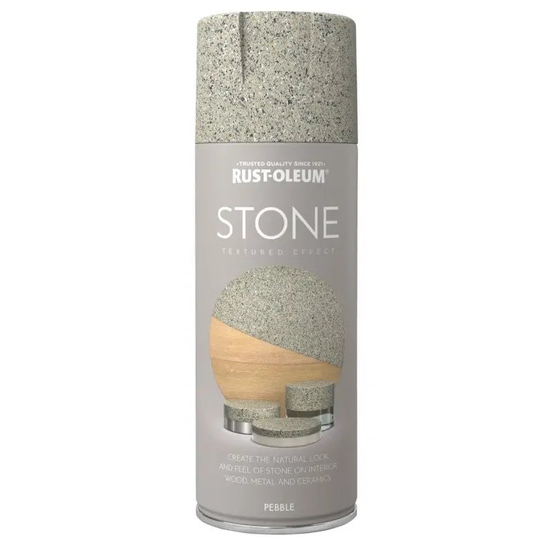 Rust-Oleum Stone Textured Effect Spray Paint 400Ml 1