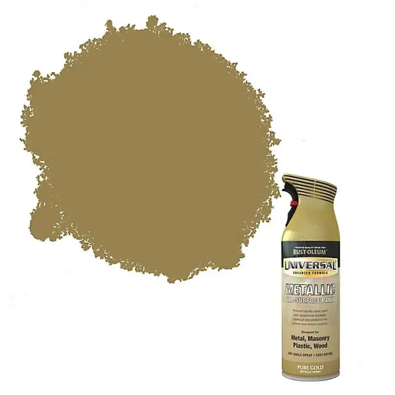 Rust-Oleum Universal All-Surface Spray Paint - Gold - 400Ml 1
