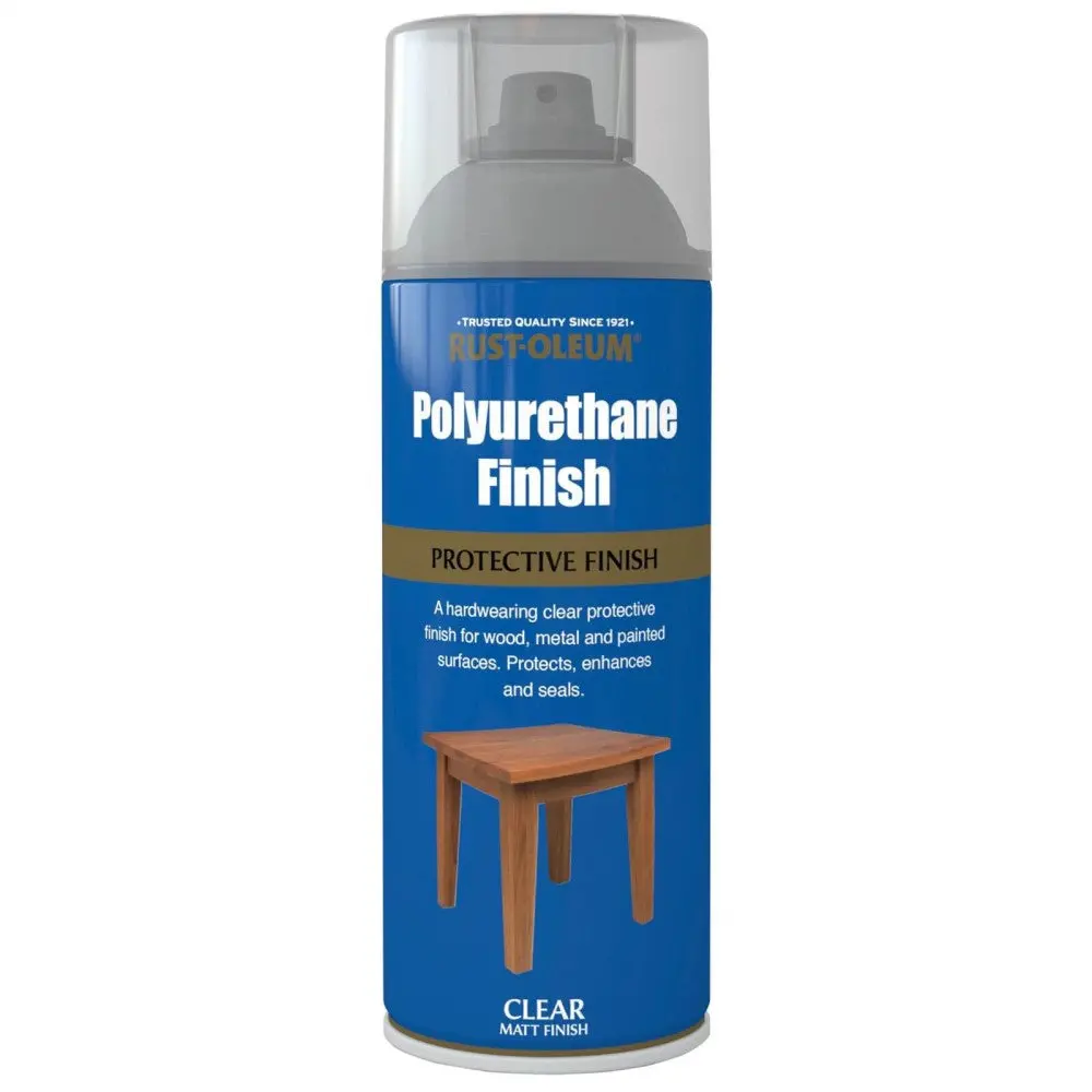 Rust-Oleum Polyurethane Finish Spray Paint - Matt/Gloss 2