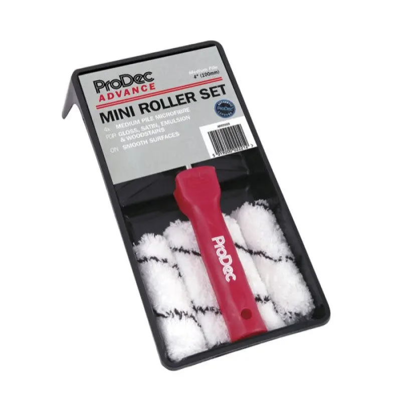 Prodec Advance Medium Pile Mini Roller Set 4" 1
