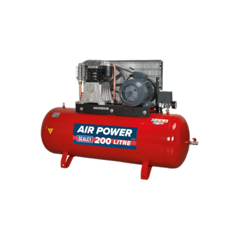 Sealey Air Compressor 200L 5.5Hp 400V 1