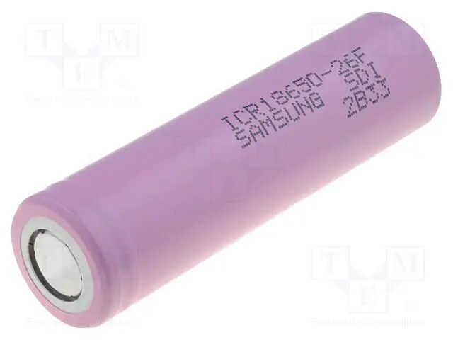 Samsung 18650 High Quality Rechargeable 3.7V 2600 Mah Lithium Ion Battery For Power Bank, Science Projects, Torch Lights 1