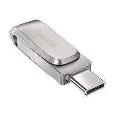 Sandisk Ultra Dual Drive Luxe Type C Flash Drive 256Gb,Sdddc4 1