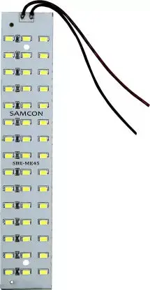Samcon 12 Volt Me-45 Smd Led Metal Pcb Rigid Hard Strip Bulbs (White ) Light Electronic Hobby Kit 1